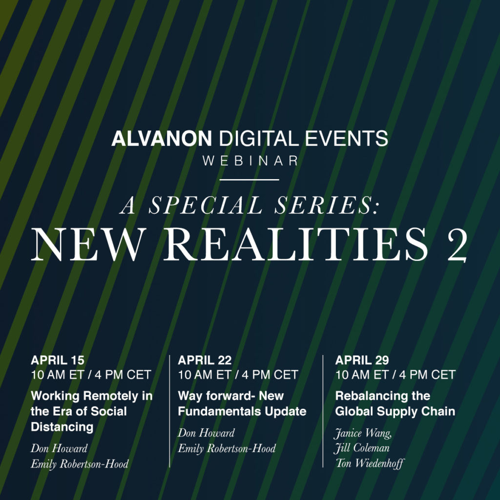 Your Invitations to Alvanon Digital Events This Month